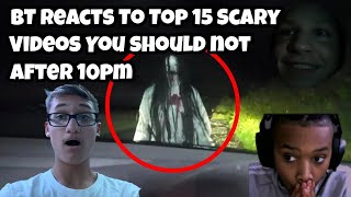 BT Reacts To Top 15 Scary Videos You Should Not Watch After 10pm