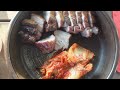 항아리 삼겹살 훈제 바베큐 혼자 먹고 싶을때 방법 작은 항아리의 반란 캠핑 갈때도 추천 korean barbecue