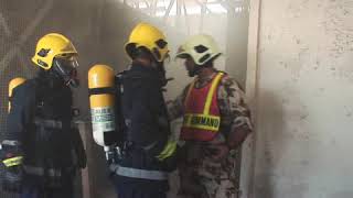 FDIC ME HOT Basement Firefighting