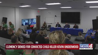 Board votes to deny clemency for Oklahoma death row inmate Kevin Underwood