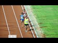 2nd khelo india university games 2021 men 1500m final