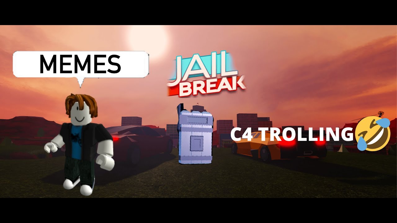 Roblox Jailbreak C4 Trolling ёяшв Memes Youtube