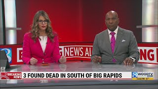 3 found dead south of Big Rapids