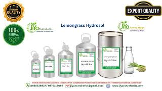 Lemongrass Hydrosol - Jiya aroma magic