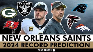 New Orleans Saints Record Prediction For The 2024 NFL Season