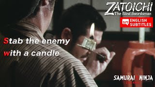 Stab the enemy with a candle