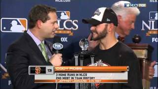 2010/10/23 Ross named NLCS MVP