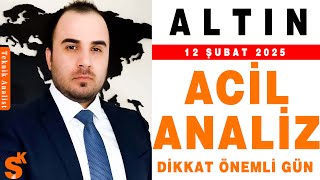 ACİL ANALİZ ÖNEMLİ KRİTİK GÜN !!! |  ŞENOL KAAN  |  12.02.2025