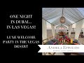 Luxury Wedding Planning Dubai Inspired Welcome Party in Las Vegas Desert