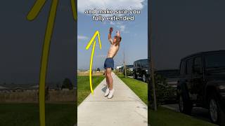 How to get higher flips! #flips #parkour #tricking #parkour #workout #fitness