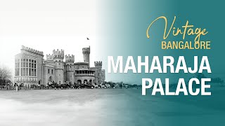 Vintage Bangalore: The Majestic Maharaja Palace, Jayamahal