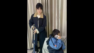 你们两个是一伙的… #萌娃搞笑日常#童言童语#彭小澎吖