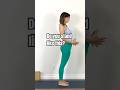 How to stand, core strength for back pain relief. Yoga. #pelvictilt