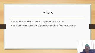 Hemostatic Resuscitation- Let's understand it