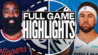 Dallas Mavericks Vs Los Angeles Clippers Full Game Highlights Jan 18,2025 NBA Season