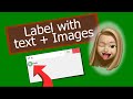 Tkinter and Python: label with image and text