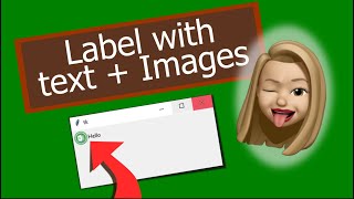 Tkinter and Python: label with image and text