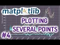 Python Matplotlib Tutorial #4 for Beginners - Plotting Several Points
