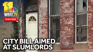 Legislation aims to hold landlords accountable in Baltimore City