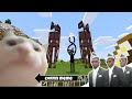 Return of Cartoon Cat and Siren Head in Minecraft Part 3 - Coffin Meme