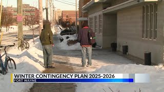 City of Fort Wayne activates Winter Contingency Plan