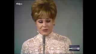 Laura valenzuela en el festival de eurovisión 1969