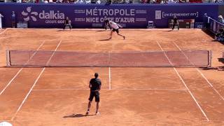 Nice 2015 Friday Highlights: Dominic Thiem vs. John Isner