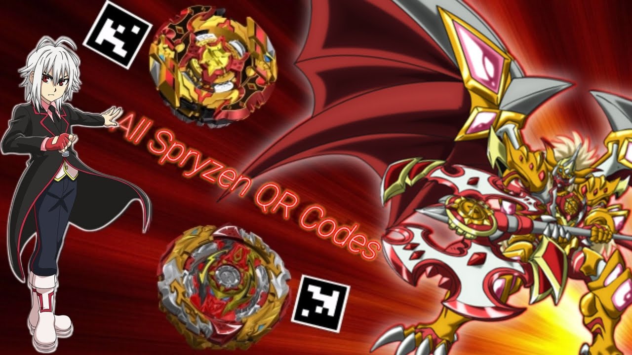 TODOS QR CODES BEYBLADES DE OURO EM 4K! ALL GOLDEN BEYBLADES QR CODES