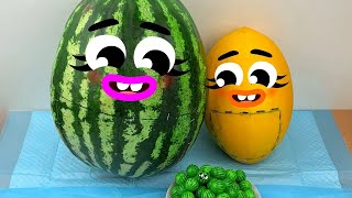 Unveiling the Hidden Life of Fruit: Funny Pranks! #Goodland #cartoon #animation