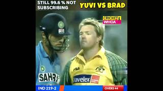 Yuvi Vs Brad High Voltage Healthy Sledging Rare Video 🔥😱 #cricket #shorts #viral