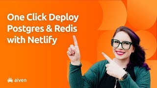 One Click Deploy Postgres & Redis with Netlify