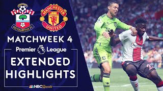 Southampton v. Manchester United | PREMIER LEAGUE HIGHLIGHTS | 8/27/2022 | NBC Sports