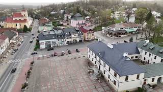 Szczebrzeszyn z lotu ptaka / dji mini 4 pro