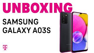 Galaxy A03s Unboxing: Long-Lasting Battery and Expandable Storage | T-Mobile