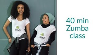 40 min Zumba® workout ~ 40 ደቂቃ የዙምባ ዳንስ እንቅስቃሴ