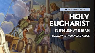 Live Holy Eucharist, Sunday Holy Mass, @ 8:15 am, 19th Jan 2025, St. Joseph Church, Mira Road