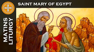 2023-04-02 Greek Orthodox Matins/Orthros \u0026 Divine Liturgy: Sunday of Saint Mary of Egypt