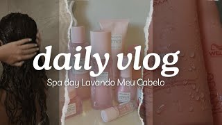 🎀Spa Day Lavando Meu Cabelo🎀