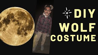 Wolf costume DIY Halloween