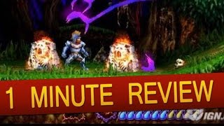 PSP - Ultimate Ghost 'N Goblins (1 Minute Review)