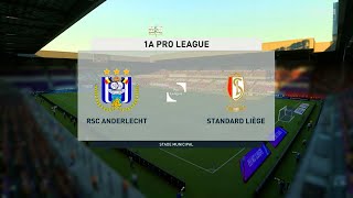 Anderlecht vs Standard Liege | Belgian Pro League (29/11/2020) | Fifa 21