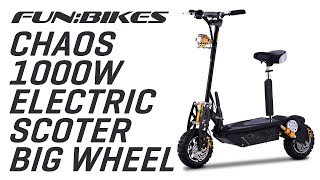 Product Overview: Chaos Sport 48 Volt 1000W Electric Scooter Powerboard Big Wheel