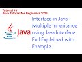 Interfaces in Java | Multiple Inheritance using Java Interface | Full Explained with Examples