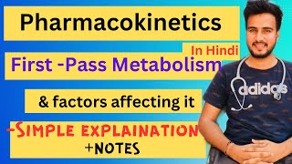 First pass metabolism in Hindi//First pass effect// pharmacology