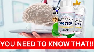 FAST BRAIN BOOSTER  -  ⚠️ALERT⚠️  -  Fast Brain Booster Review  |  Fast Brain Booster Really Works?