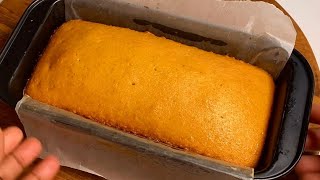 Sponge Cake / Pound Cake. Moist \u0026 Delicious! Easiest Recipe Ever