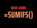 How to Use SUMIFS Formula (Google Sheets)