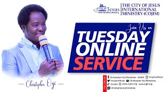 Tuesday Online Service With Christopher Orji. www.cojim.org www.logif.org (Col 3). 05-12-2023.