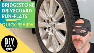 ️🔥 Bridgestone DriveGuard Run Flat Tires (for SUV/Minivan)➔ Quick Review