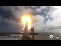 US Navy's unmanned Ghost Fleet ship USV Ranger fires an SM-6 missile